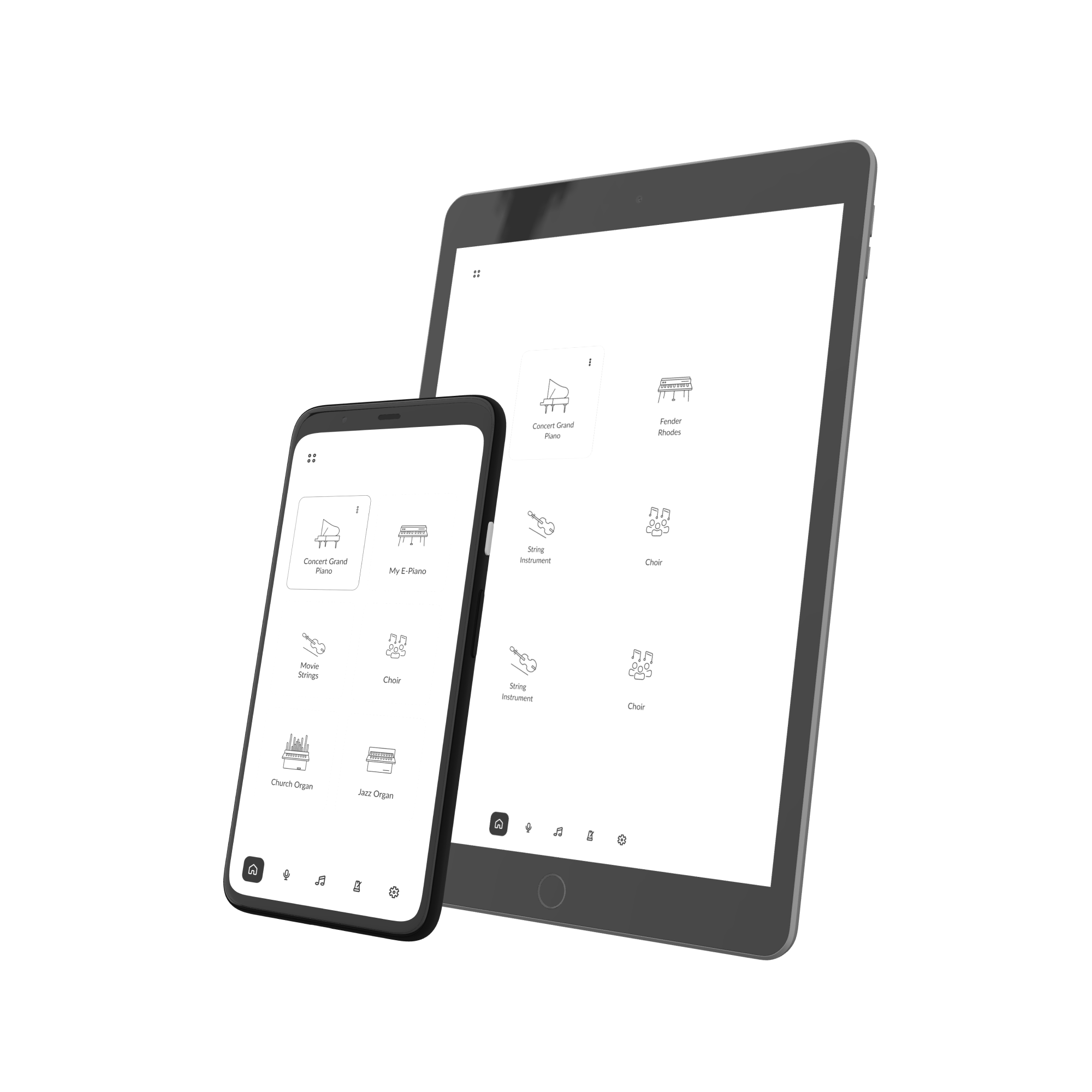 Compatible with the GEWA Piano Remote APP